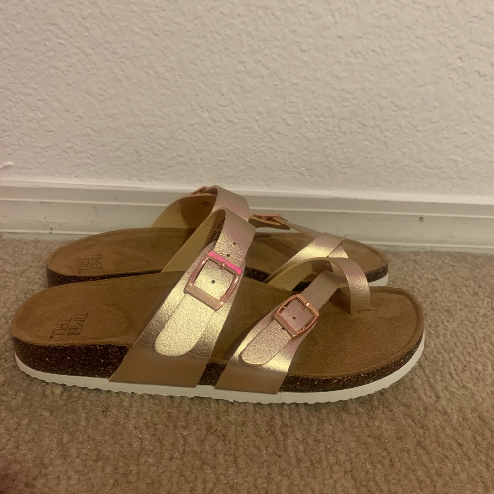 Rose Gold Sandals